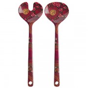 Aboriginal Art | Salad Servers | Teddy Gibson